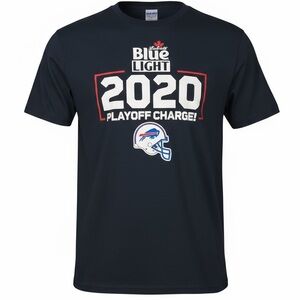 NFL Buffalo Bills 2020 Playoff Charge T-Shirt - Navy